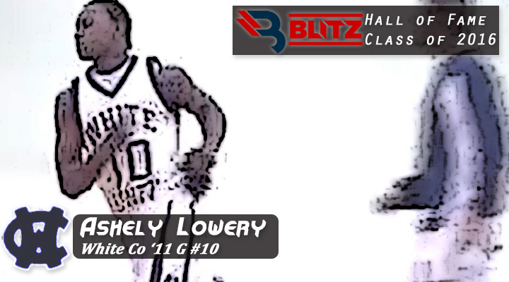 BLITZ HOF - Ashely Lowery Basketball - WHITE CO
