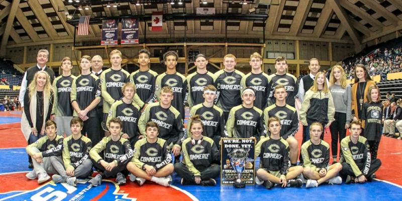 Commerce wins fifth straight duals state&nbsp;championship