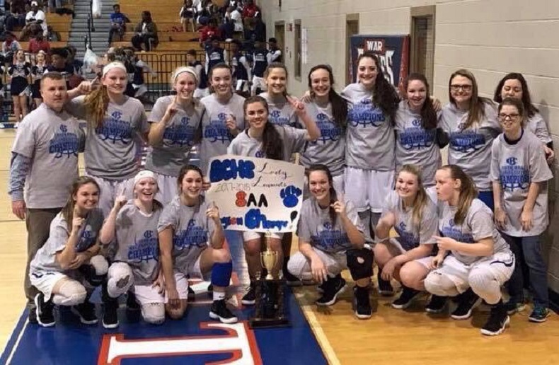 BC Lady Leopards 2018 Region Champs