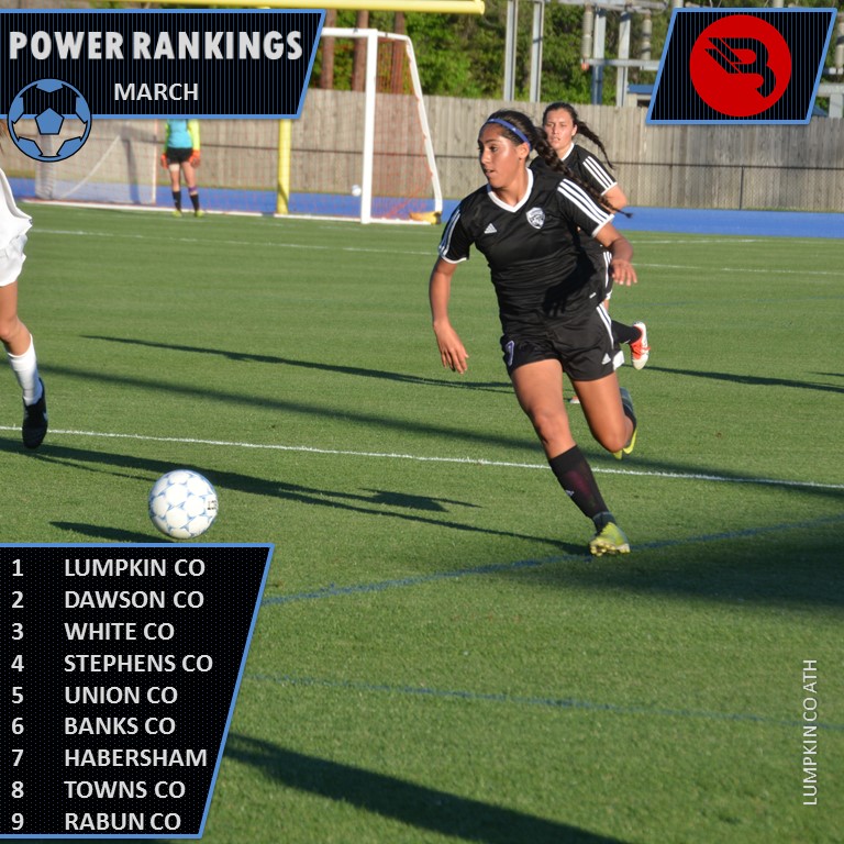 2018 Power Rankings - Girls Soccer March