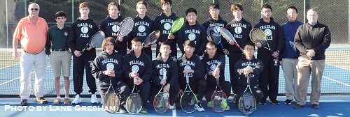 TFS boys tennis 2018