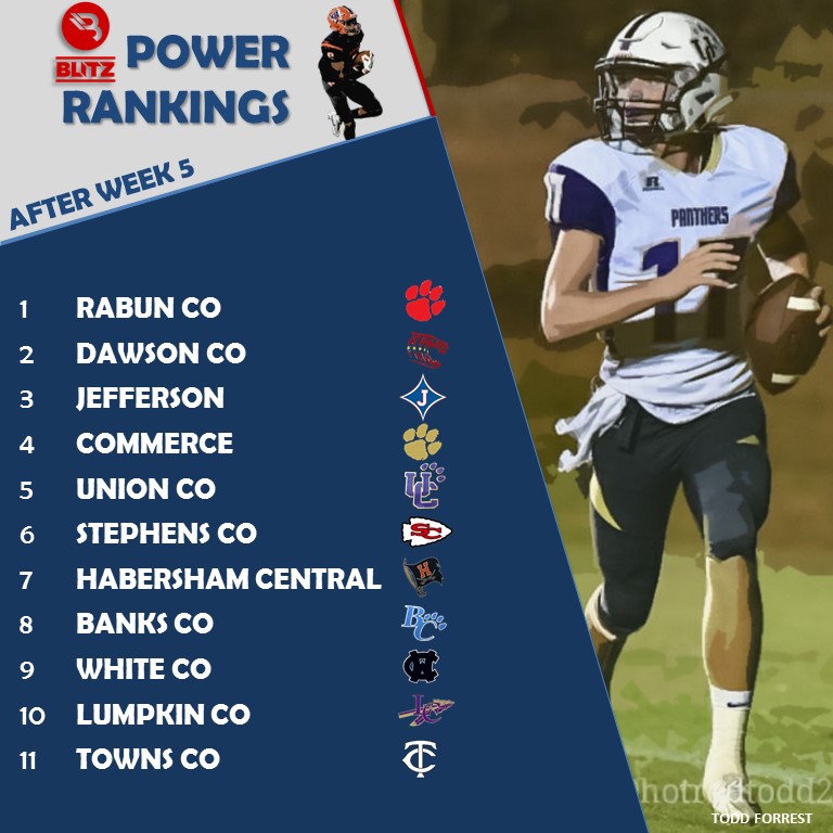 POWER RAKINGS - AFTER WEEK 5