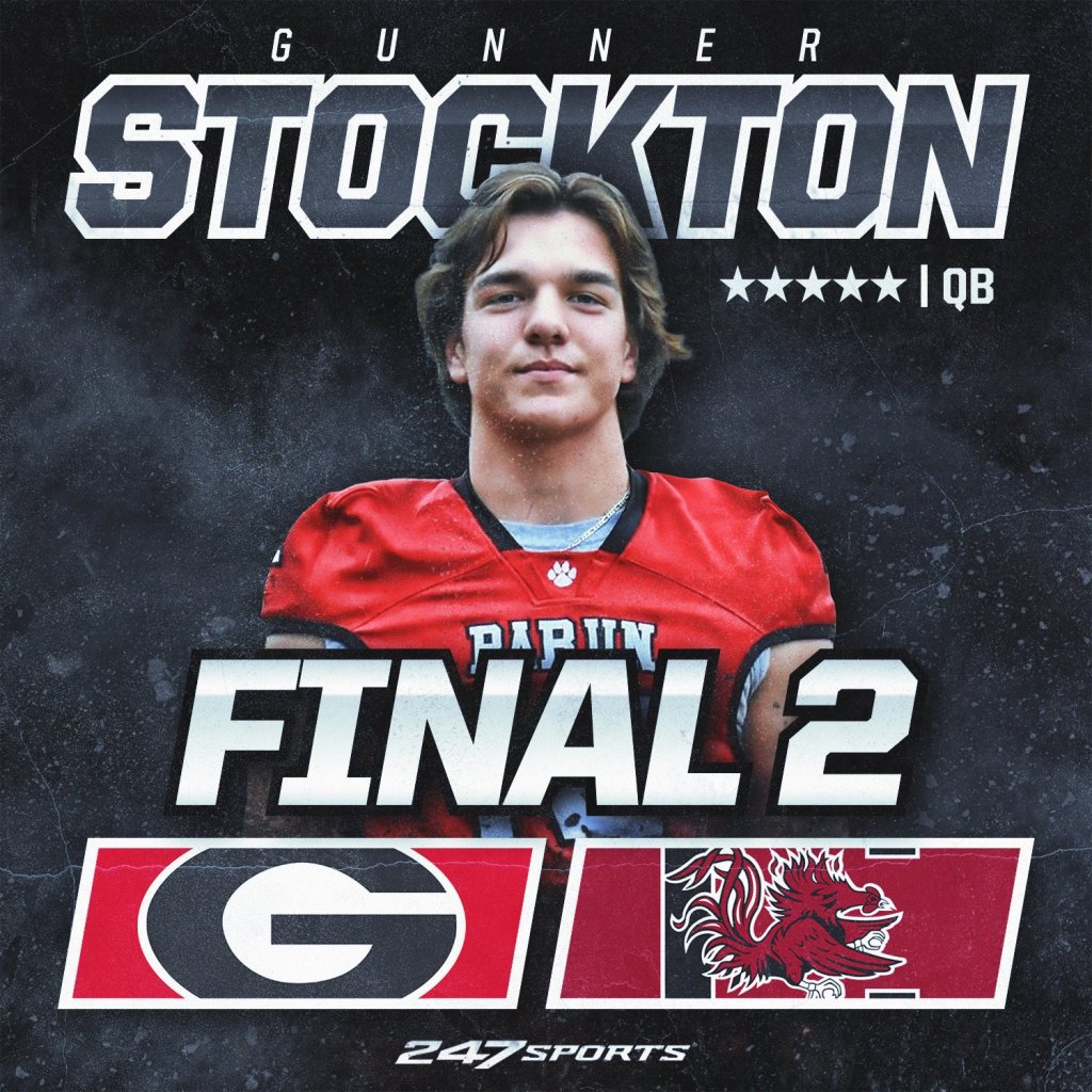 5-STAR Gunner Stockton down to final two schools in recruiting&nbsp;process