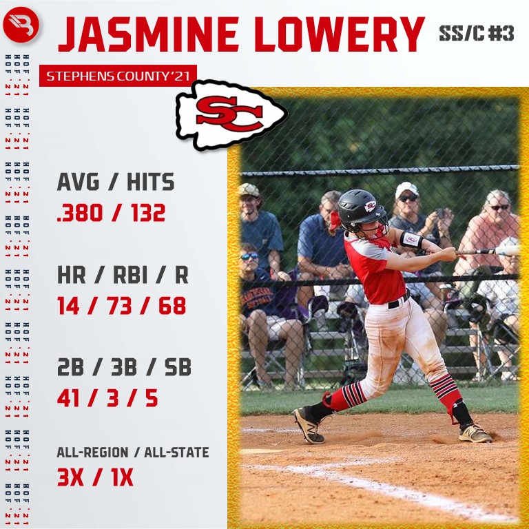 Jasmine Lowery HOF