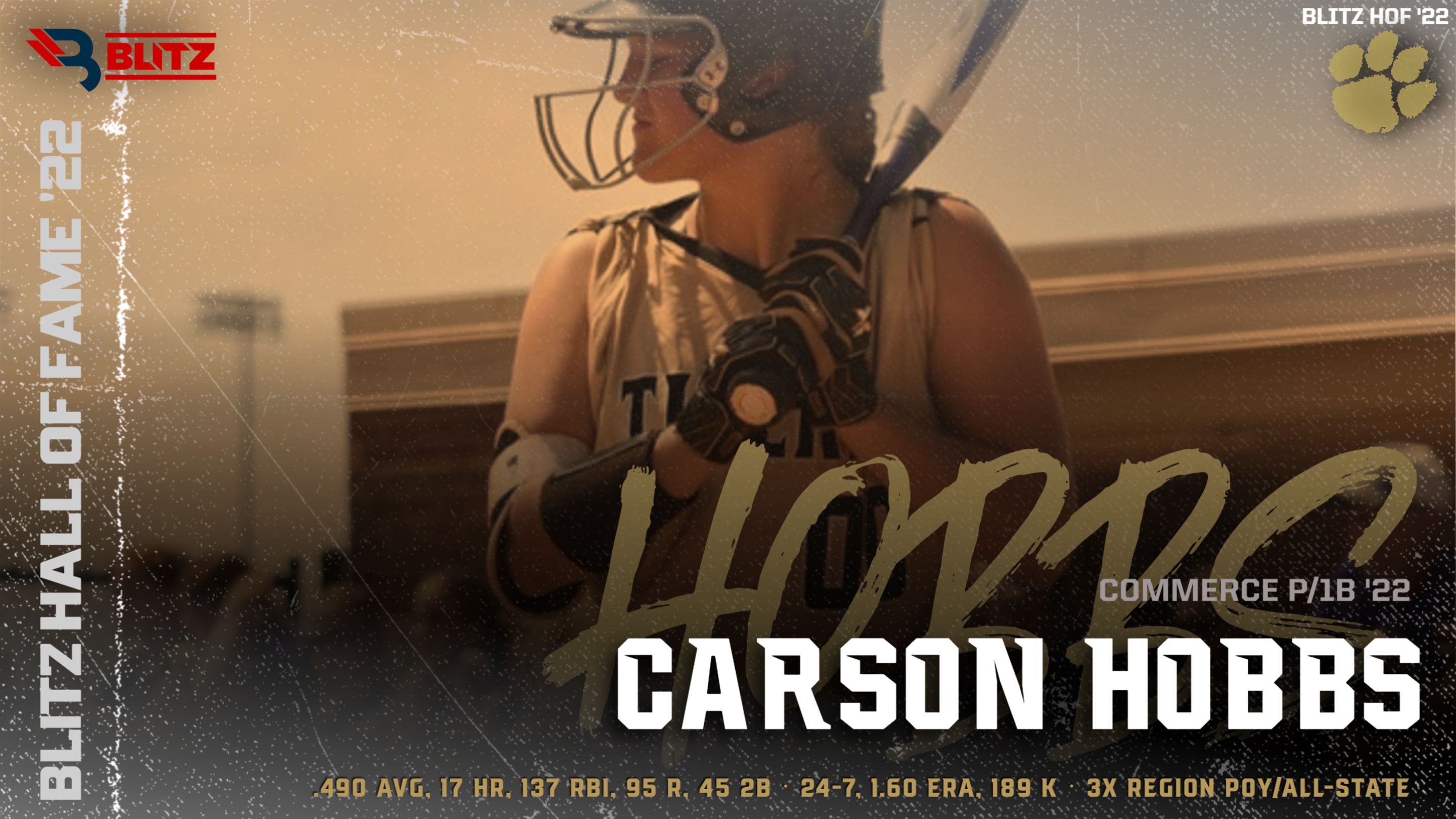 Carson Hobbs HOF