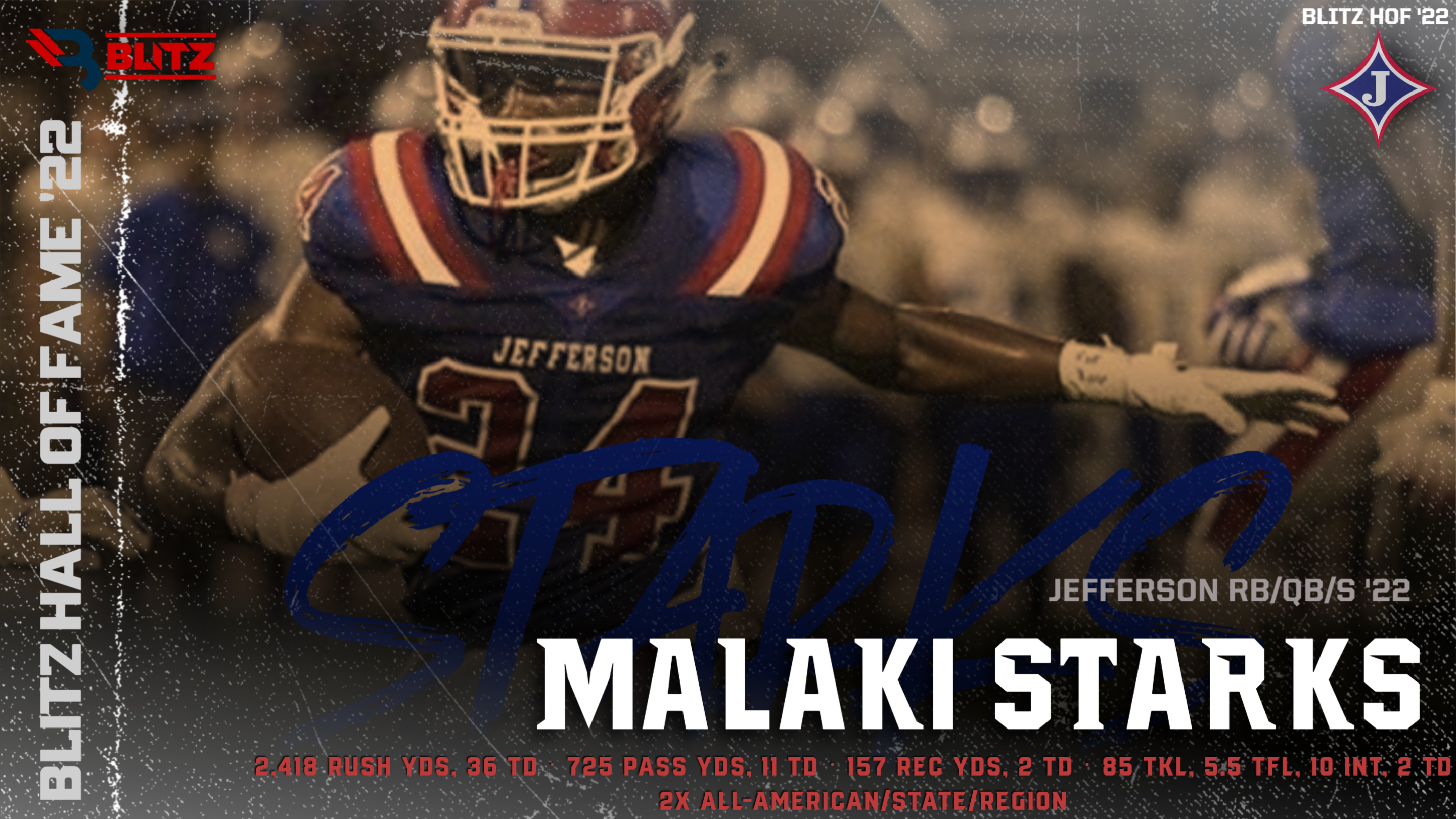 Malaki Starks HOF
