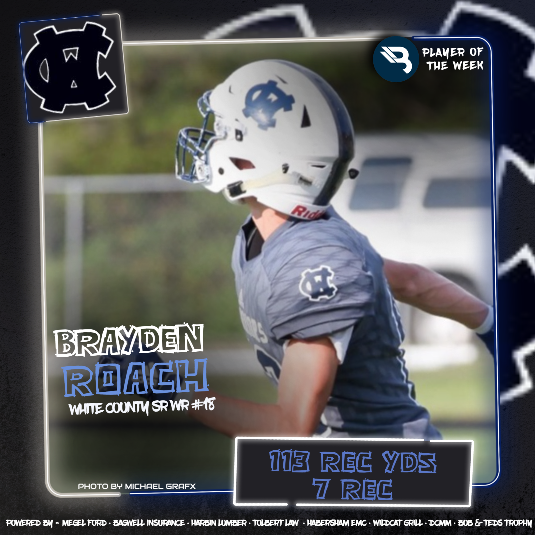 Brayden Roach - White