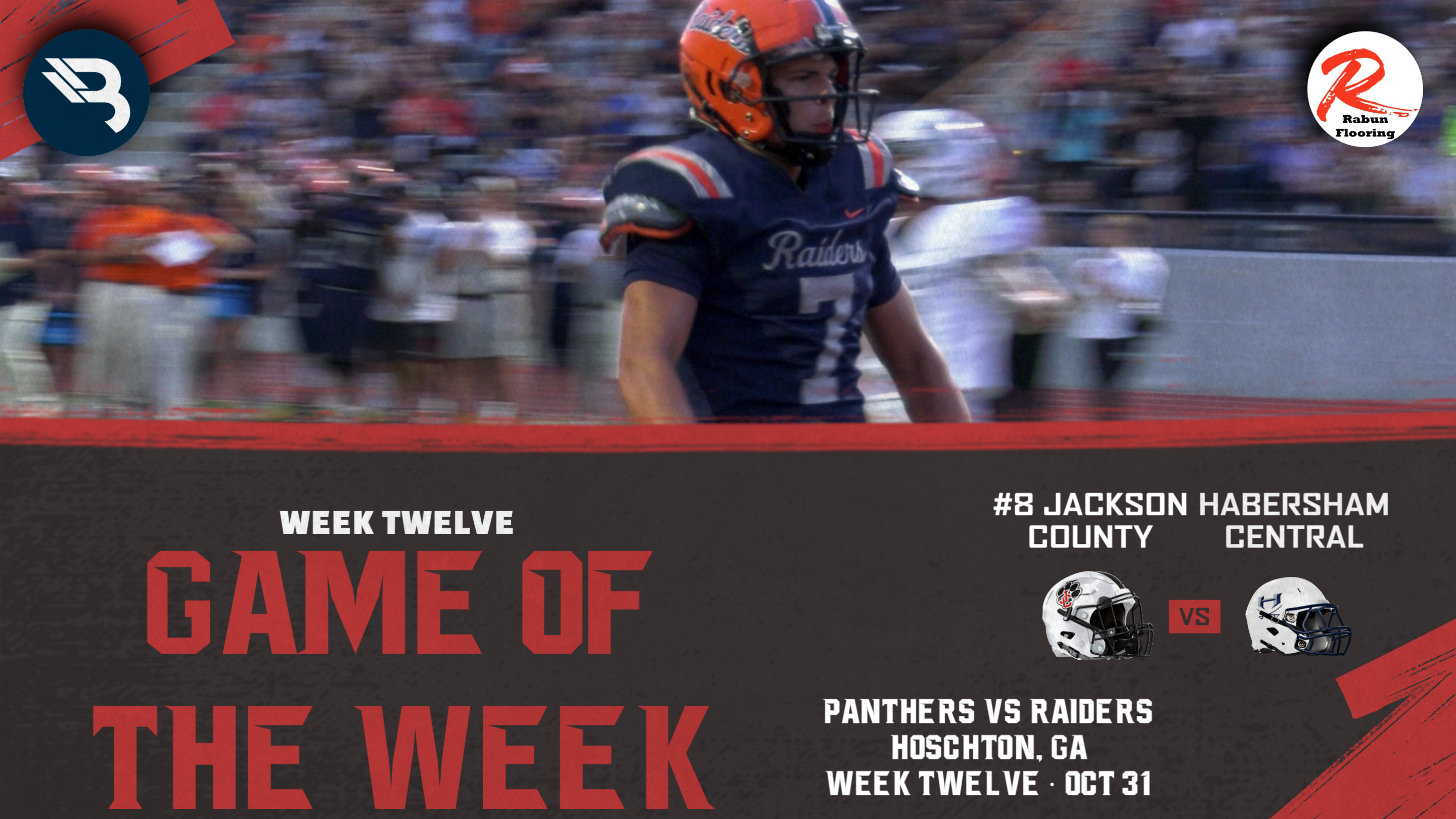 Game of the Week: Jackson County vs Habersham Central (Installed by Rabun Flooring)