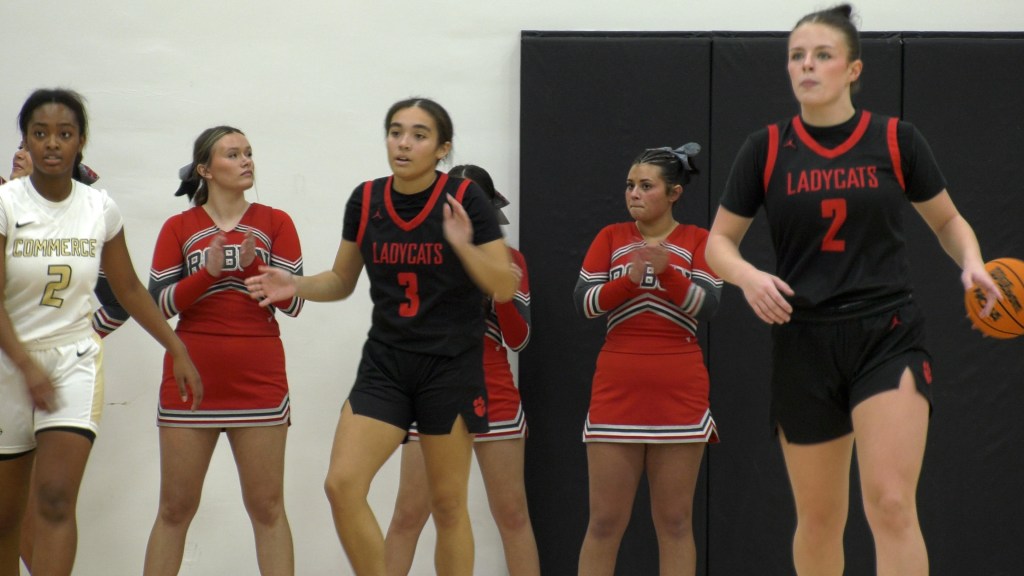 Lady Cats claw back from large deficit, take OT win at Commerce&nbsp;[VIDEO]