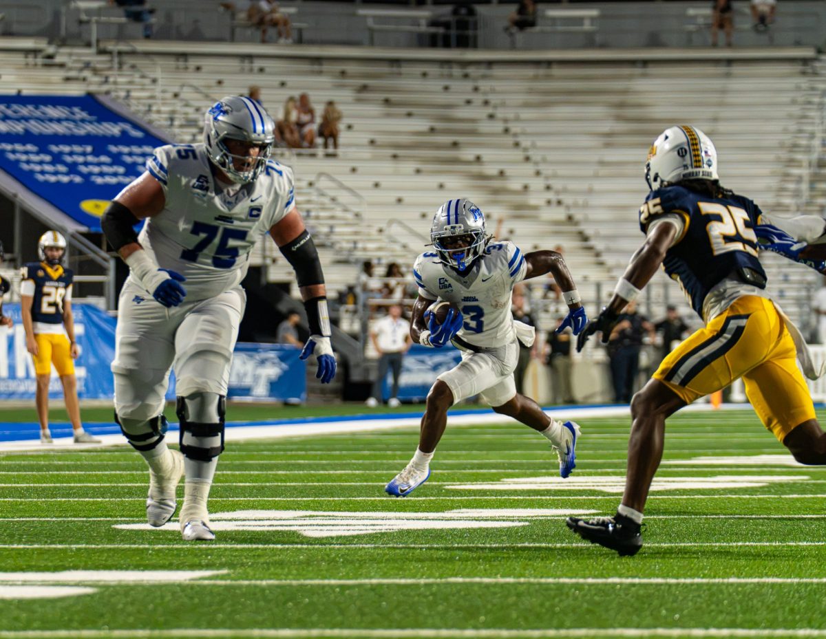 College Spotlight: Stephens County great Cam Lacy surpasses 1,000 career yards at MTSU